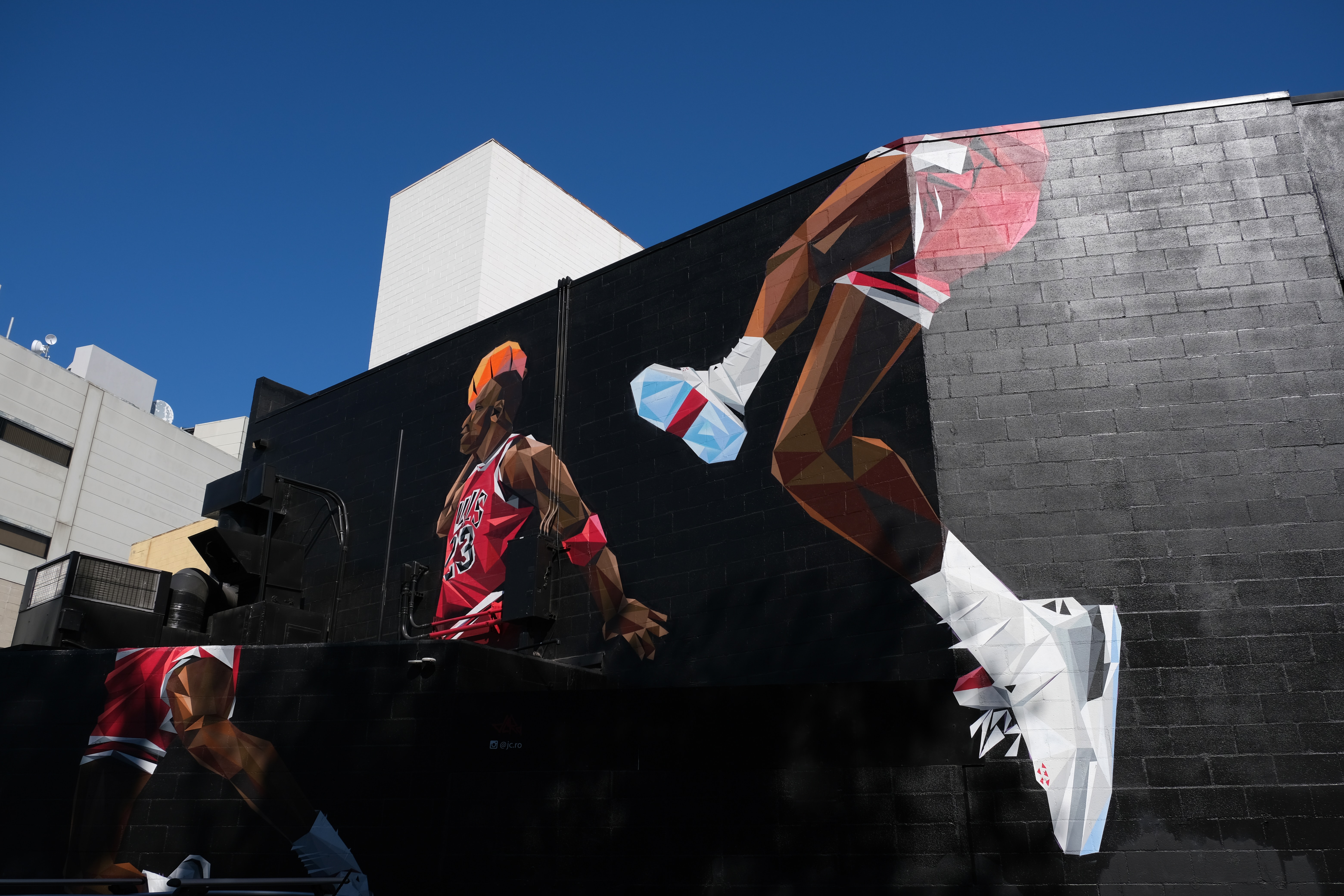 Michael Jordan Graffiti, photo credit to Mike Von