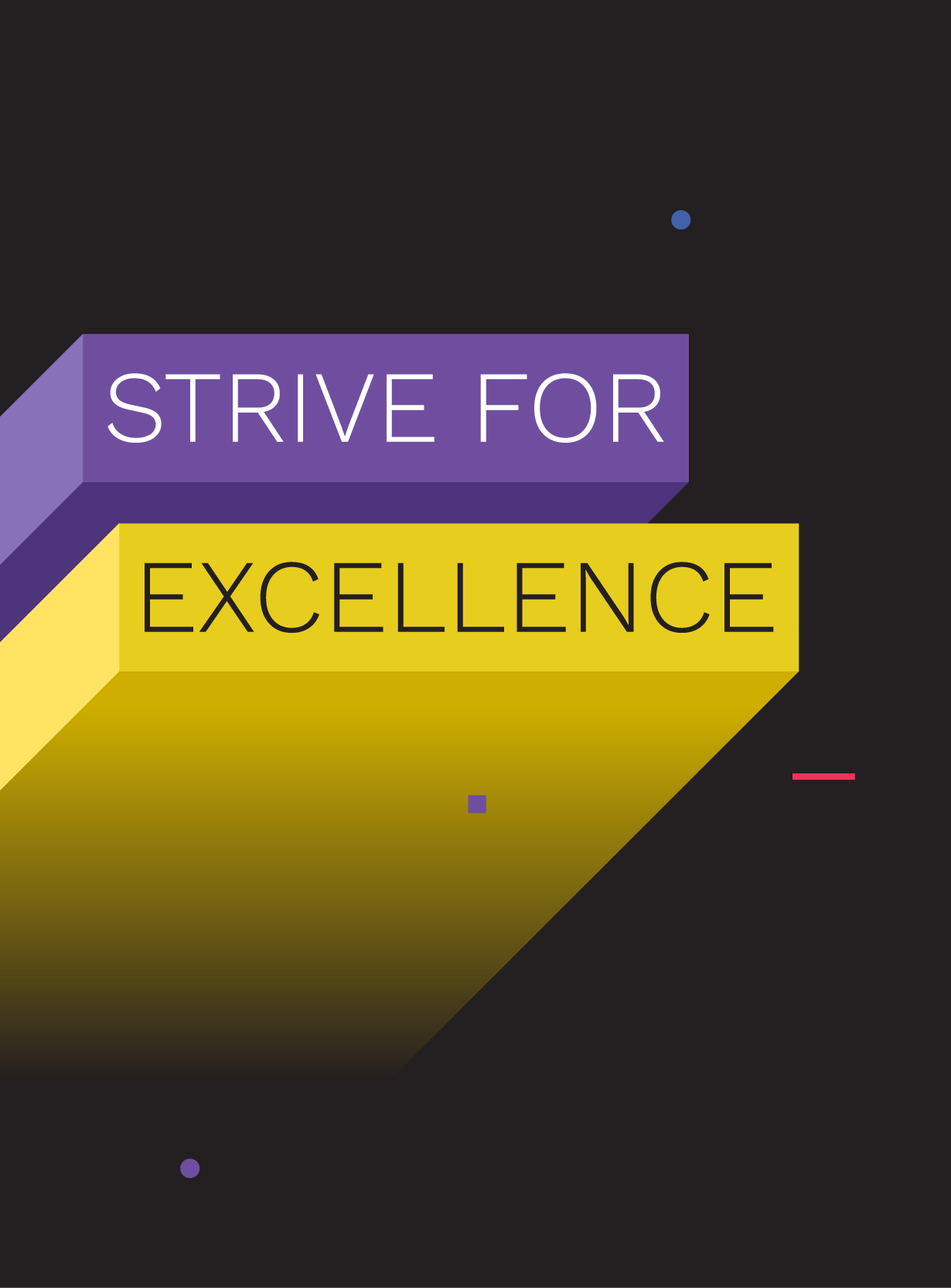 Company Value - Strive for excellence